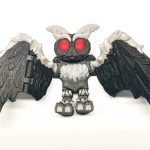 Articulating Mothman | Flexible Cryptid Figurine or Keychain