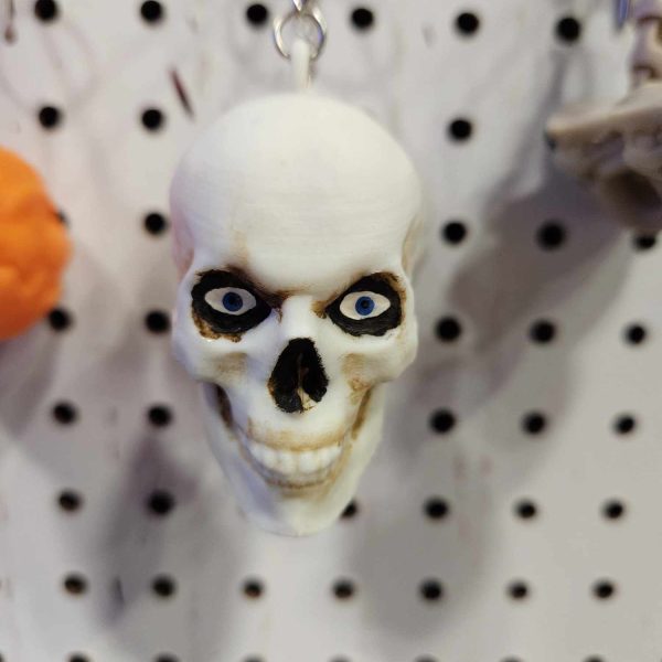 Skeleton Head Keychain